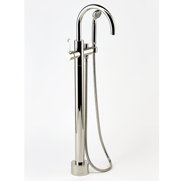 Смеситель для ванны напольный THG Hamptons G4R-A02-6508S (хром)