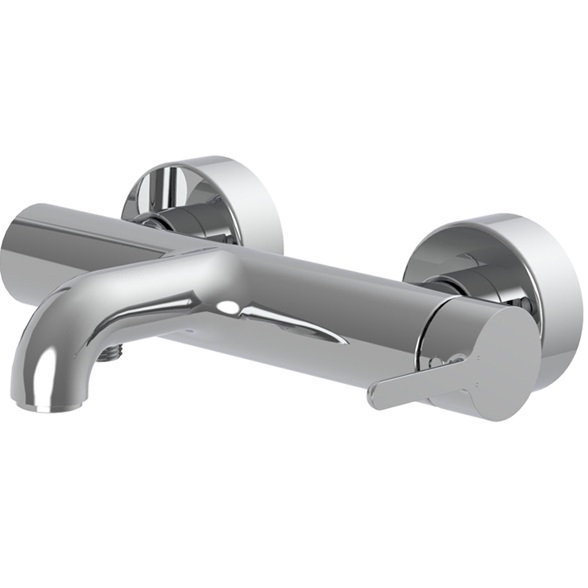 Смеситель для ванны настенный Fima Carlo Frattini Snap F3114/1CR (хром), с изливом