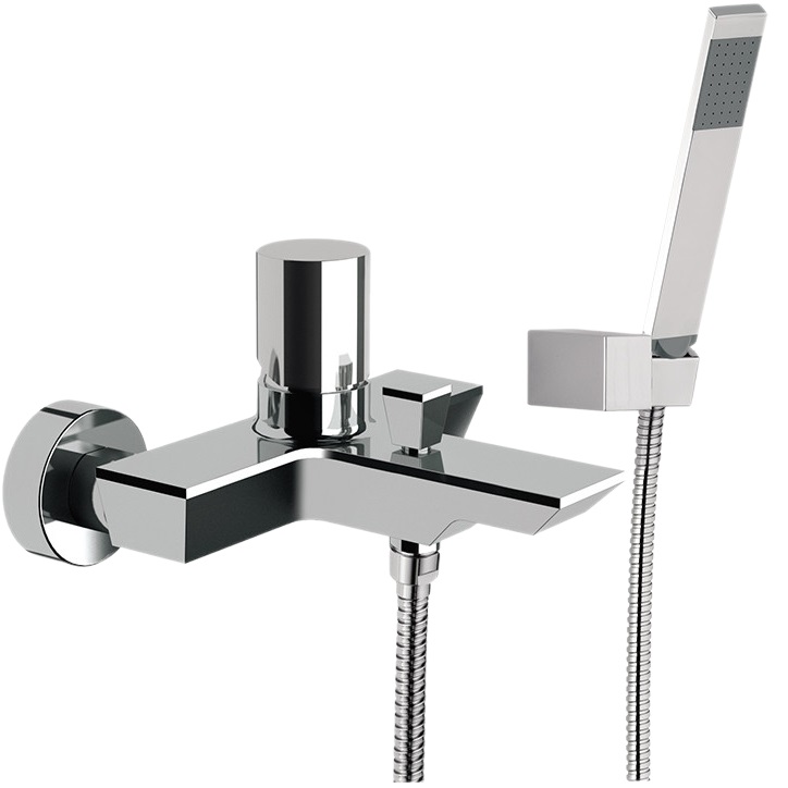 Смеситель для ванны Remer Edge EG502 (хром)