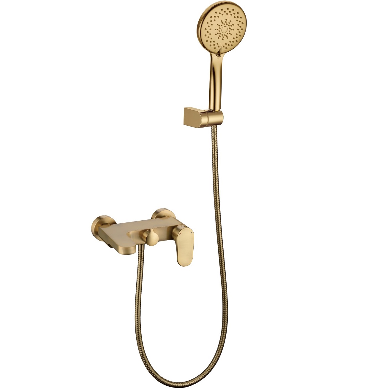 Смеситель для ванны с ручным душем Boheme Spectre 453-BR (бронза), с изливом