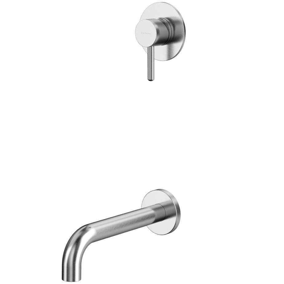 Смеситель для ванны скрытого монтажа Whitecross серия Y YSET03NIB (никель брашированный PVD), с изливом