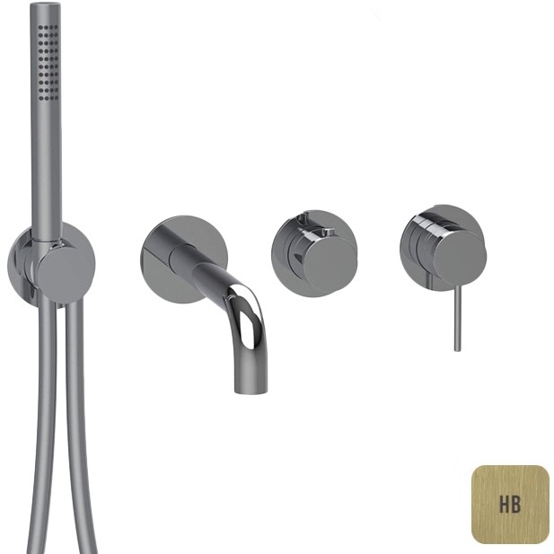 Смеситель для ванны встраиваемый Almar Modular E180143.HB (латунь брашированная)