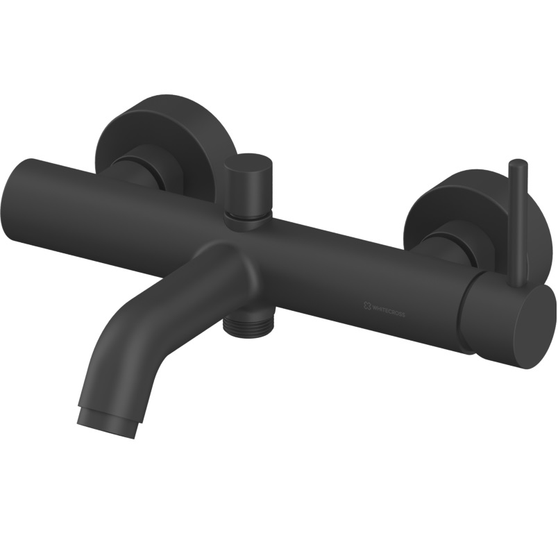 Смеситель для ванны Whitecross Серия Y Y1230BL (черный матовый), без душевого комплекта