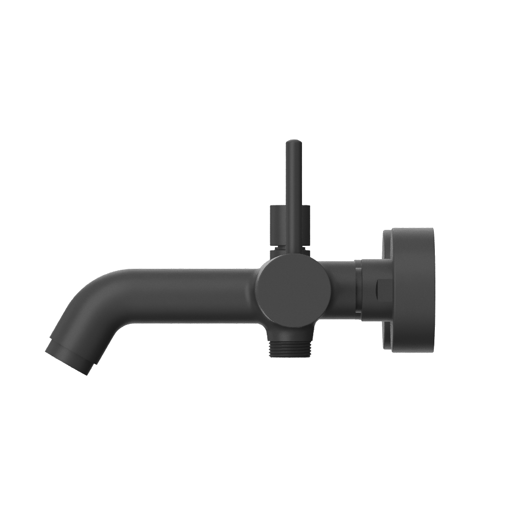 Смеситель для ванны Whitecross Серия Y Y1230BL (черный матовый), без душевого комплекта