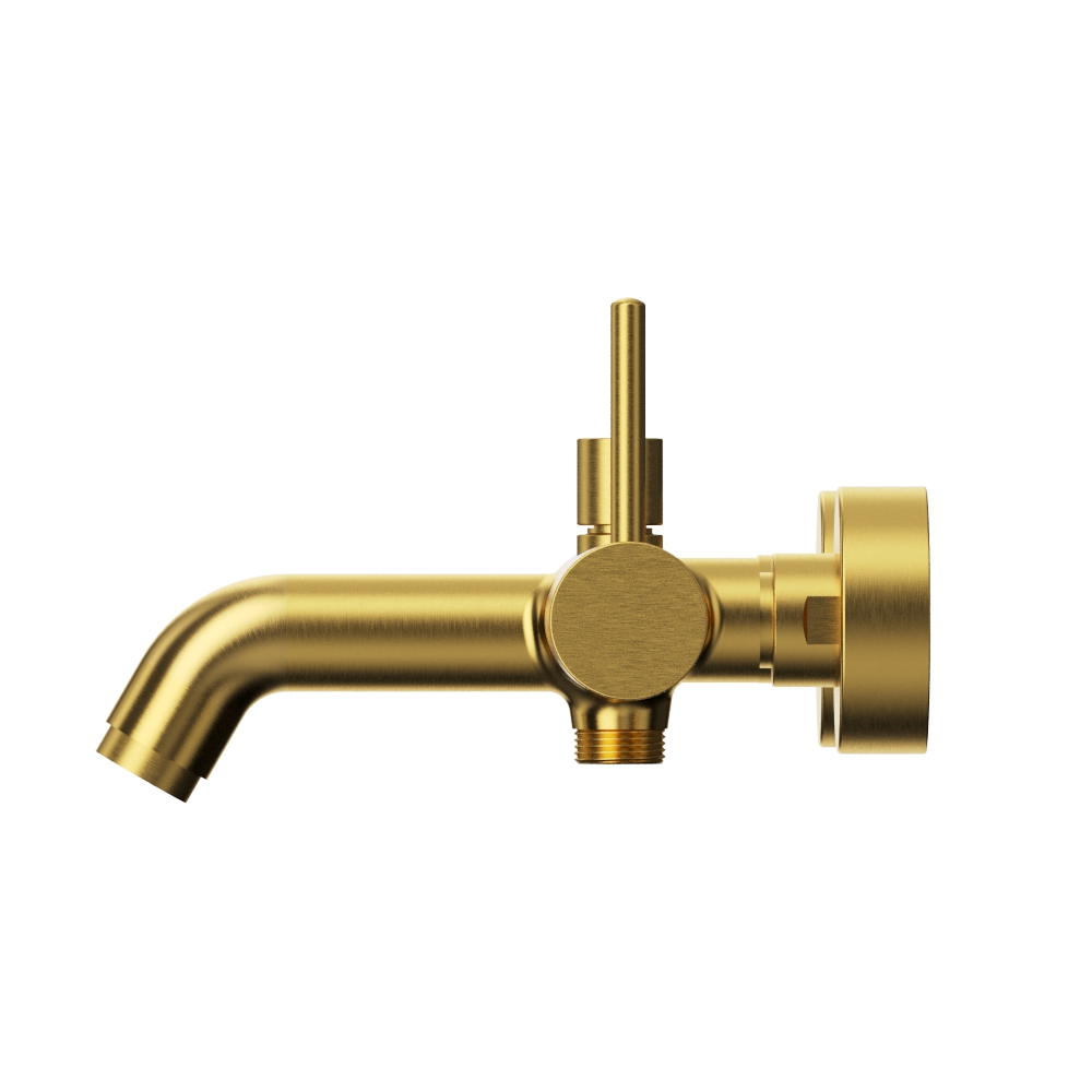 Смеситель для ванны Whitecross Серия Y Y1230GLB (золото брашированное), без душевого комплекта