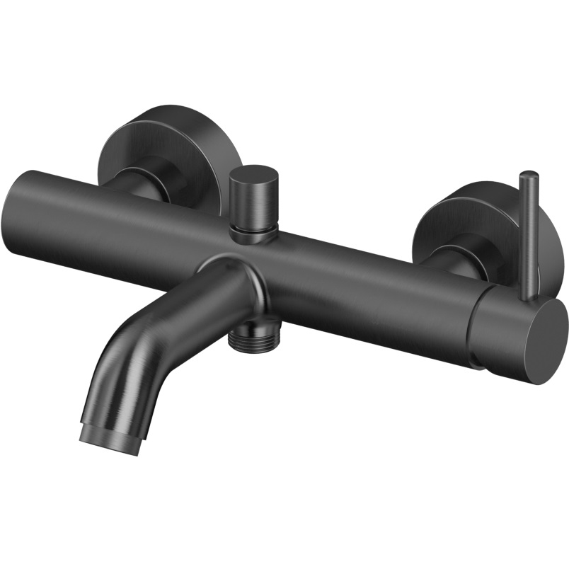 Смеситель для ванны Whitecross Серия Y Y1230GM (оружейный металл), без душевого комплекта