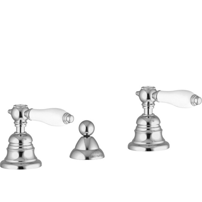 Смеситель на биде Fima Carlo Frattini Herend F5422CNCR (хром), с донным клапаном