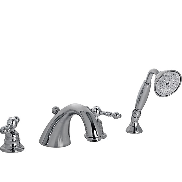 Смеситель на борт ванны Fima Carlo Frattini Epoque F5064CR (хром), с изливом