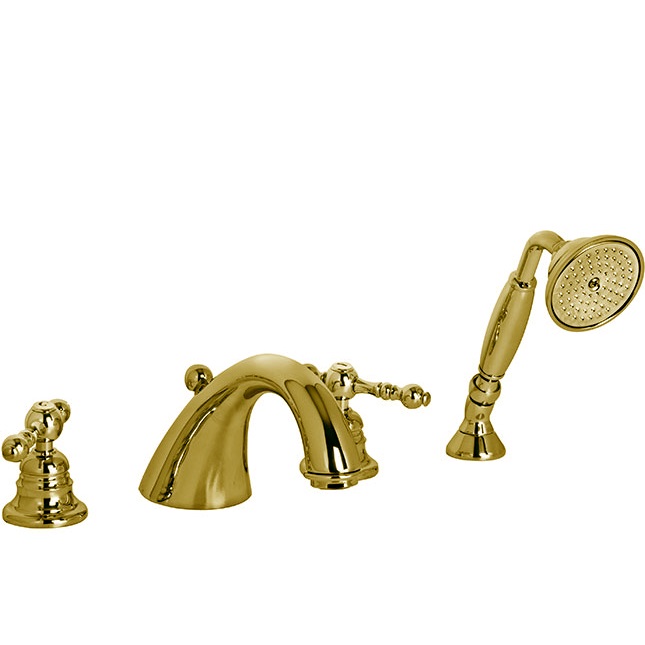 Смеситель на борт ванны Fima Carlo Frattini Epoque F5064OR (золотой), с изливом