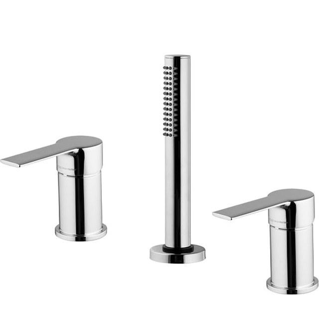 Смеситель на борт ванны Fima Carlo Frattini Mast F3144/1NCR (хром), без излива