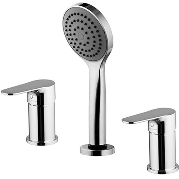 Смеситель на борт ванны Fima Carlo Frattini Serie 22 F3844/1NCR (хром), без излива