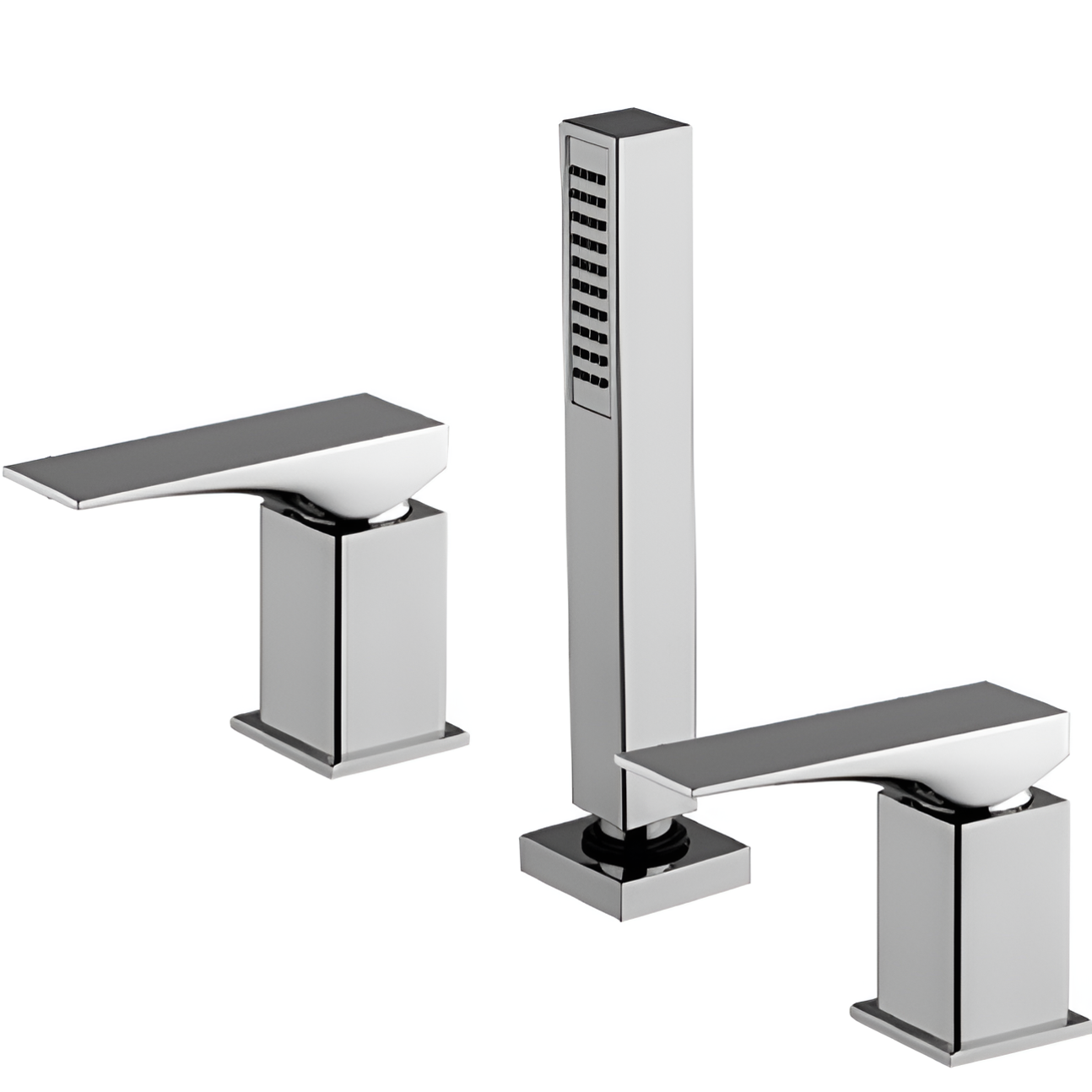 Смеситель на борт ванны Fima Carlo Frattini Zeta F3974/1NCR  (хром), без излива