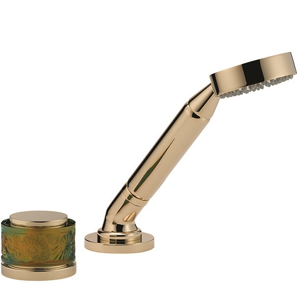 Смеситель на борт ванны THG Island U5B-F30-6532/60A (золотой), прогрессивный