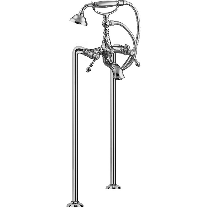 Смеситель напольный для ванны Fima Carlo Frattini Epoque F5054/4CR (хром)