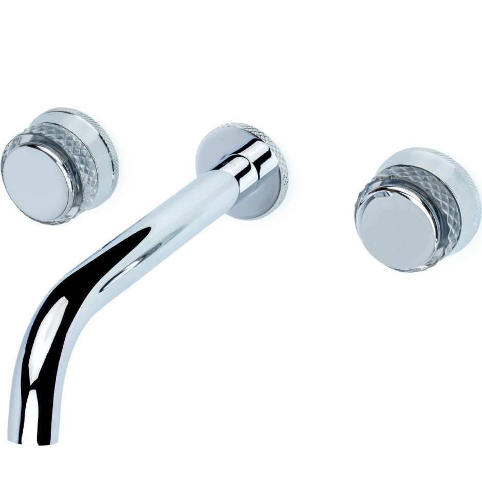 Смеситель для раковины скрытого монтажа Boheme Aura 152-2-CR-A (хром), без донного клапана