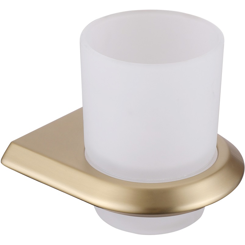 Стакан для зубных щеток Abber Nord AA1556G (золото матовое)