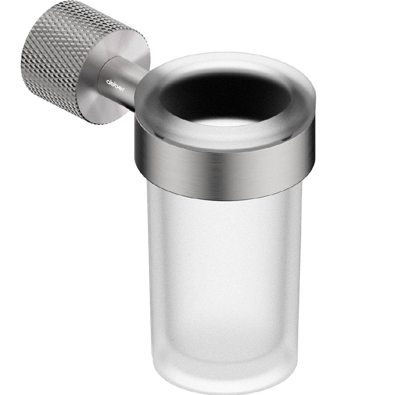 Стакан для зубных щеток с держателем Abber Pol 316 AA1961BST (сталь брашированная)