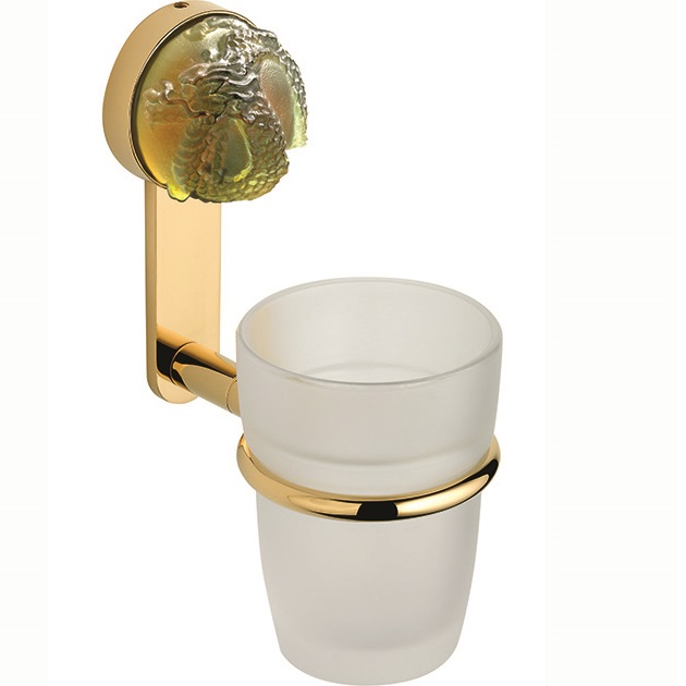 Стакан подвесной THG Dragon Jade U5H-F01-536 (золотой, зеленый хрусталь)