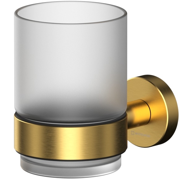 Стакан подвесной Whitecross Ergo ER2230GLB (золото брашированное PVD)