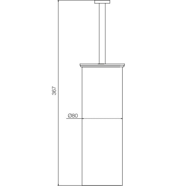 Туалетный ёршик напольный Fima Carlo Frattini Accessori F6006/3OR (золотой)