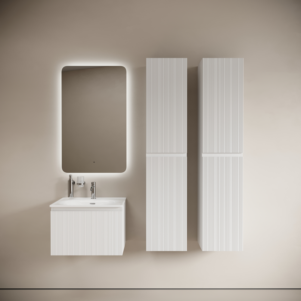 Тумба подвесная Sancos Код (Code) CD60W 59x45.3х40 (белый), с одним ящиком