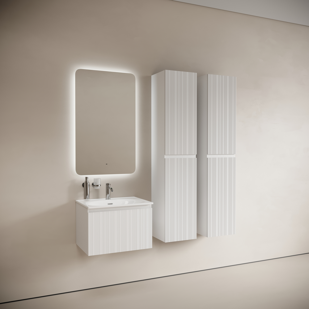 Тумба подвесная Sancos Код (Code) CD60W 59x45.3х40 (белый), с одним ящиком