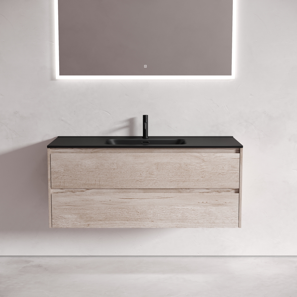 Тумба подвесная Sancos Либра (Libra) LB120-1EG 119х45х50 (дуб галифакс)