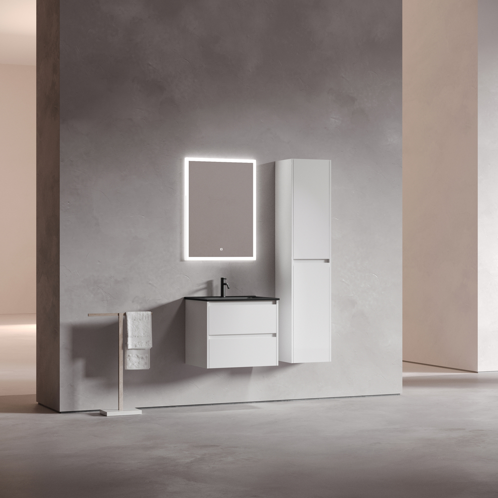 Тумба подвесная Sancos Либра (Libra) LB60W 59х45х50  (белый глянцевый)
