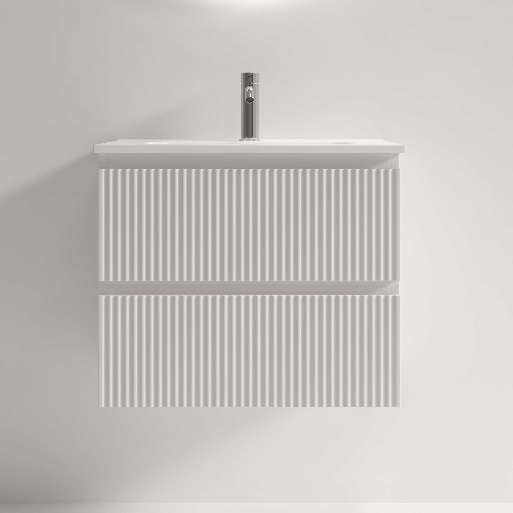Тумба подвесная Sancos Snob R SNR60/39W 59х39х50 (белый матовый)
