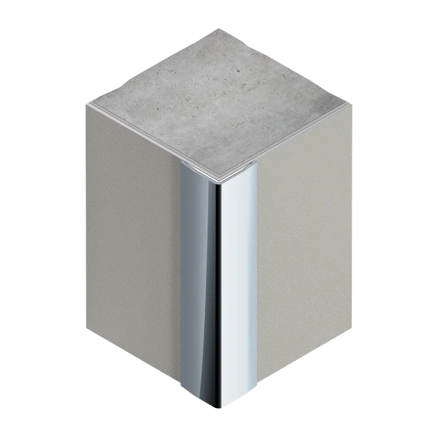 Угол 10x10 мм нержавеющая сталь Neexy PVS98-10 (нерж. сталь тисненый), 2.7 м.