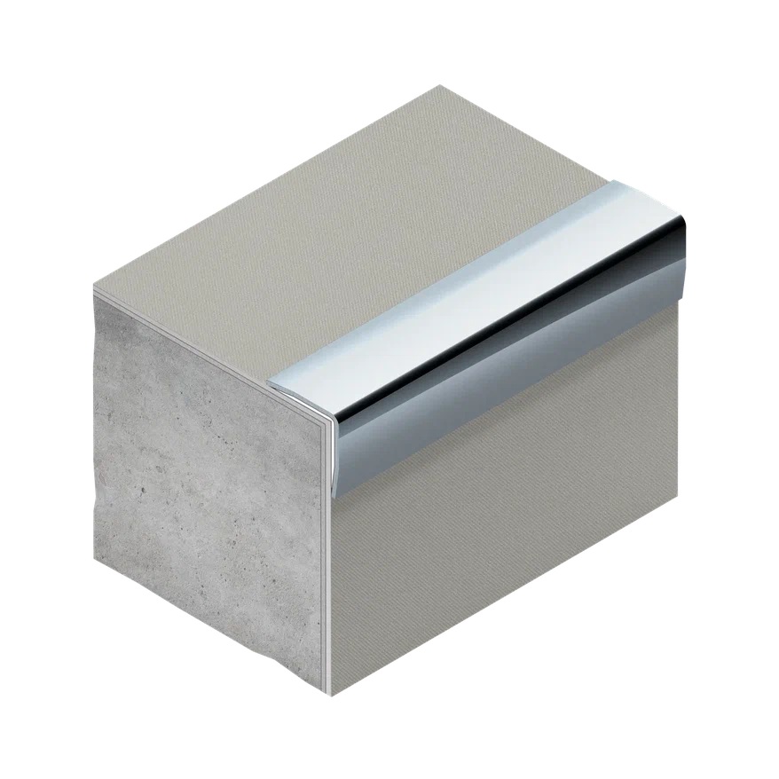 Угол 10x10 мм нержавеющая сталь Neexy PVS98-10 (нерж. сталь тисненый), 2.7 м.