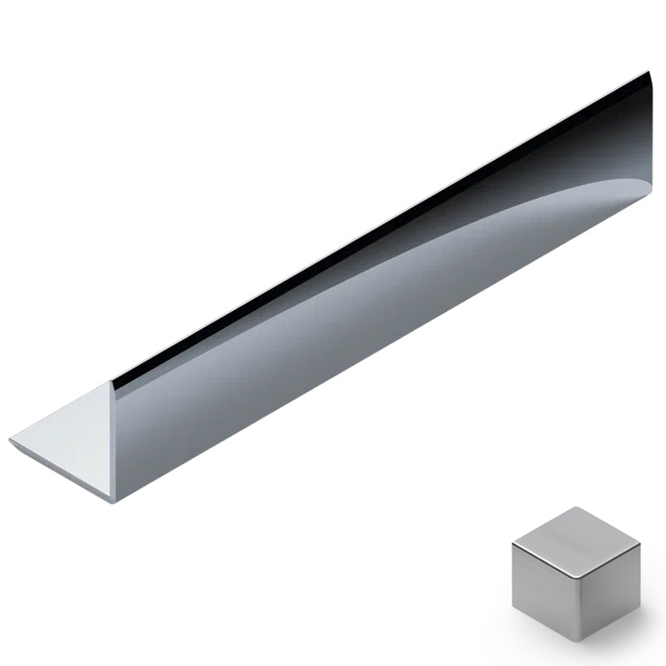 Угол 15x15 мм алюминий Neexy PV61-02 (серебро матовое), 2.7 м.