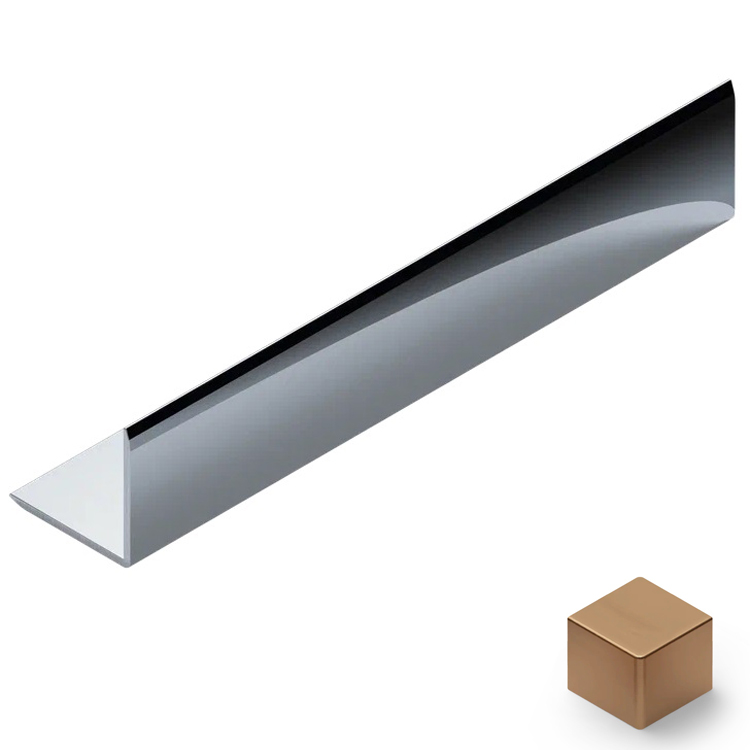 Угол 15x15 мм алюминий Neexy PV61-06 (бронза матовая), 2.7 м.