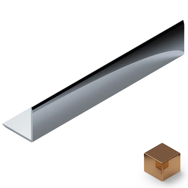 Угол 15x15 мм алюминий Neexy PV61-07 (бронза блестящая), 2.7 м.