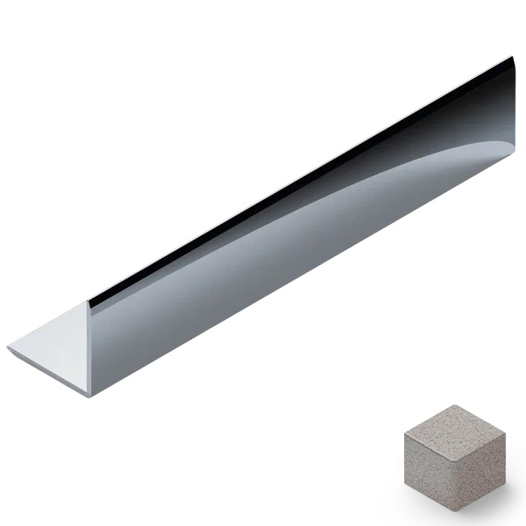 Угол 15x15 мм алюминий Neexy PV61-43 (муар бежевый), 2.7 м.