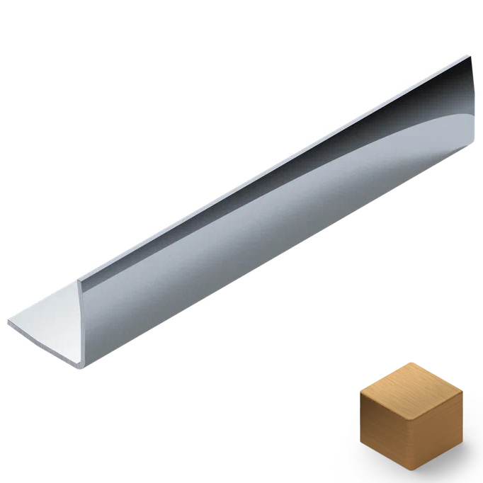 Нерж. сталь золото браш