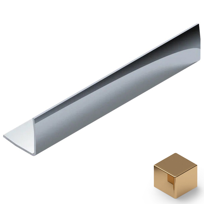 Нерж. сталь золото зеркальное