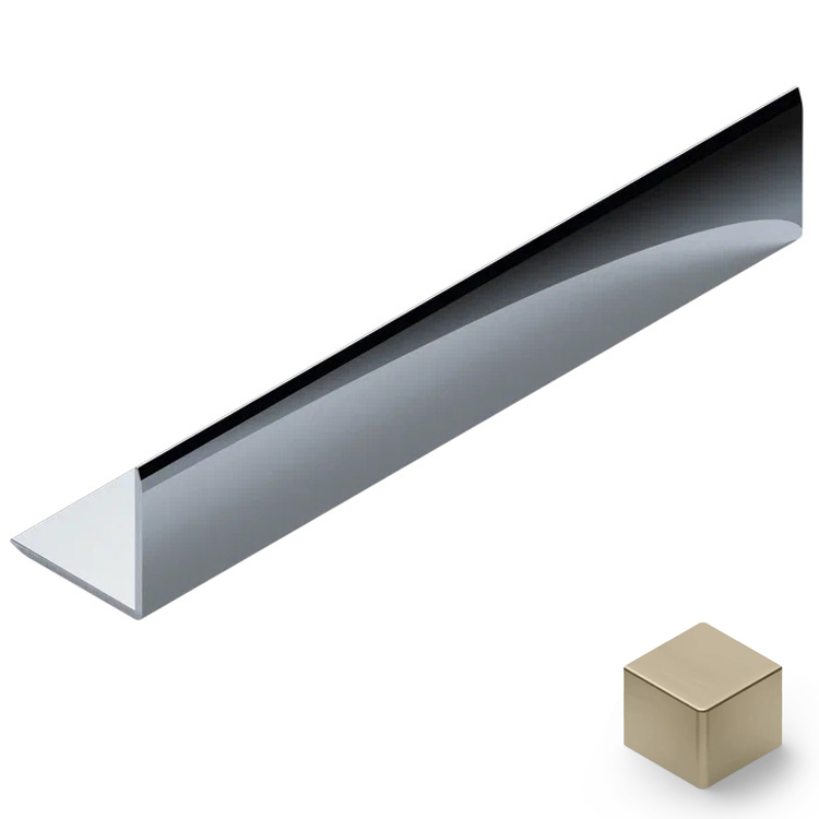 Угол 30x30 мм алюминий Neexy PV65-08 (шампань матовая), 2.7 м.