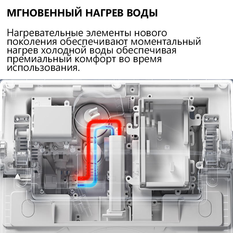 Унитаз-биде подвесной Abber Bequem AC1121S 59.5x39x37.5 (белый), электронный