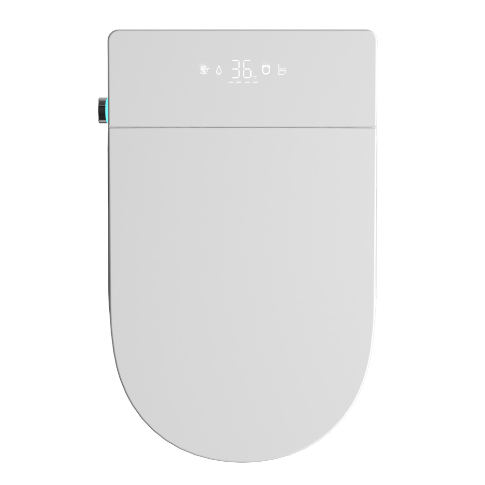 Унитаз-биде подвесной Abber Bequem AC1123SR 59x38x38.5 (белый), электронный