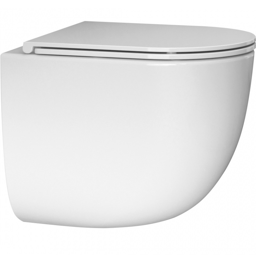 Унитаз подвесной Abber Bequem AC1132TC 52x36x40 (белый), смыв торнадо