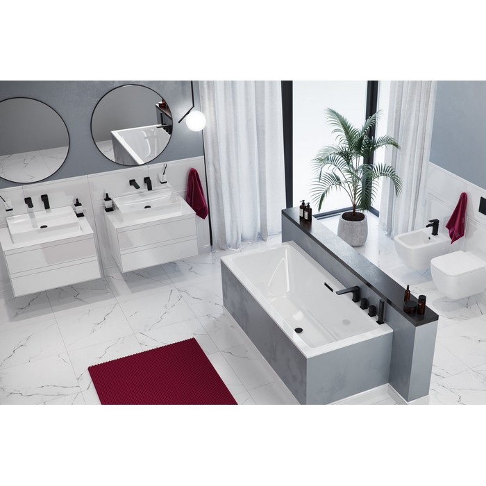 Ванна акриловая Excellent Heaven Slim WAEX.HEV17WHS 170x75 (белый)