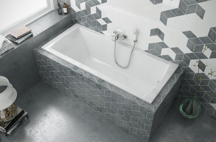 Ванна акриловая пристенная Excellent Aquaria WAEX.AQU16WH 160x70 (белый глянец), без слива-перелива