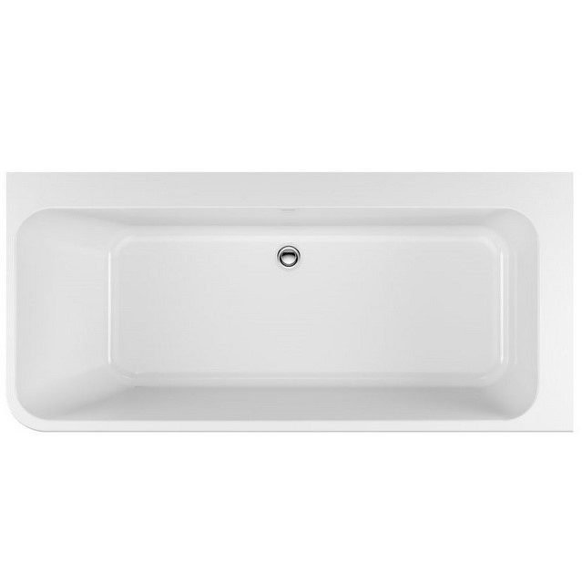 Ванна акриловая пристенная Excellent Lila 2.0 WAEX.LIL2.150.WHP 150x72 (белый), слив-перелив