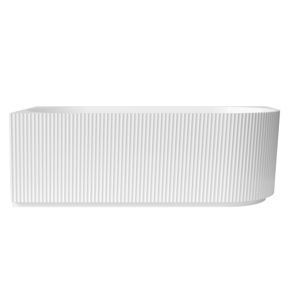 Ванна акриловая угловая, пристенная  ABBER AB9329-1.5 L 150x75x58 (белый), левая, слив-перелив