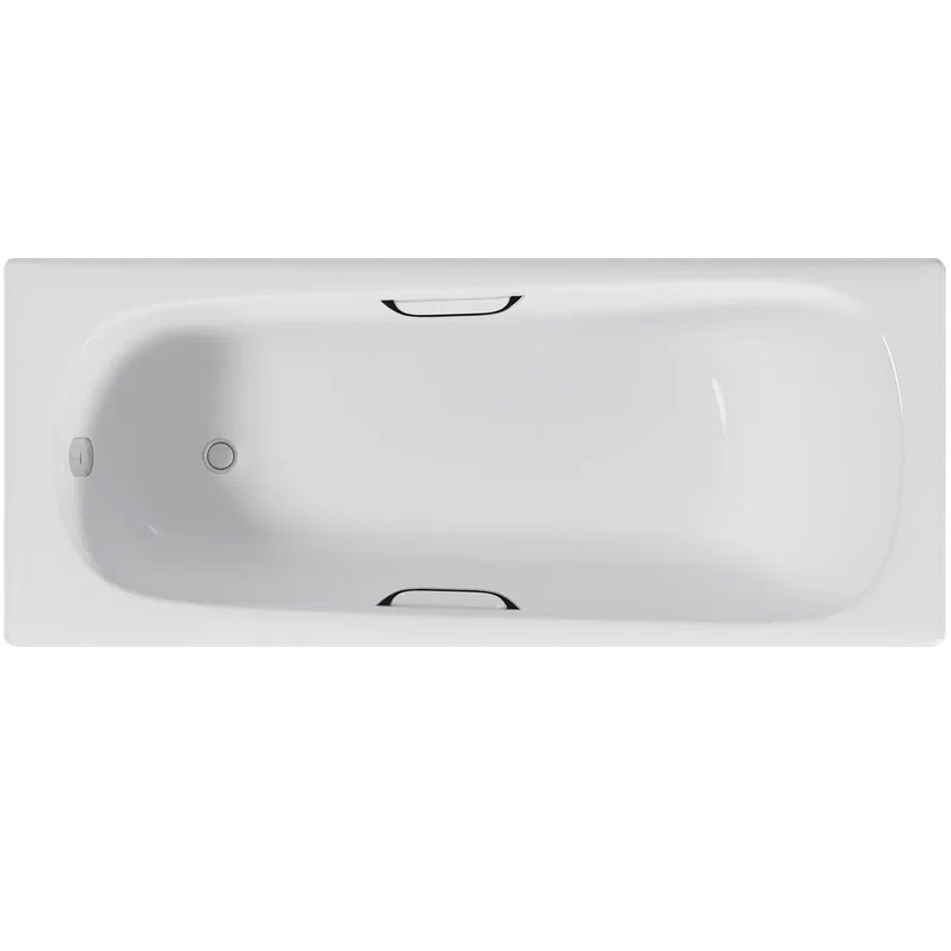 Ванна чугунная Delice Continental DLR230613R 170х70 (белый), встраиваемая с отверстиями под ручки