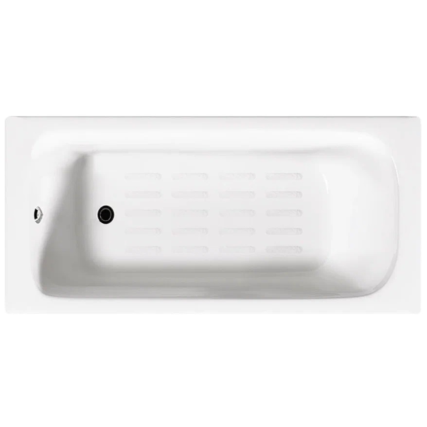 Ванна чугунная Delice Fort DLR230622-AS 200х85 (белый), встраиваемая с антискользящим покрытием
