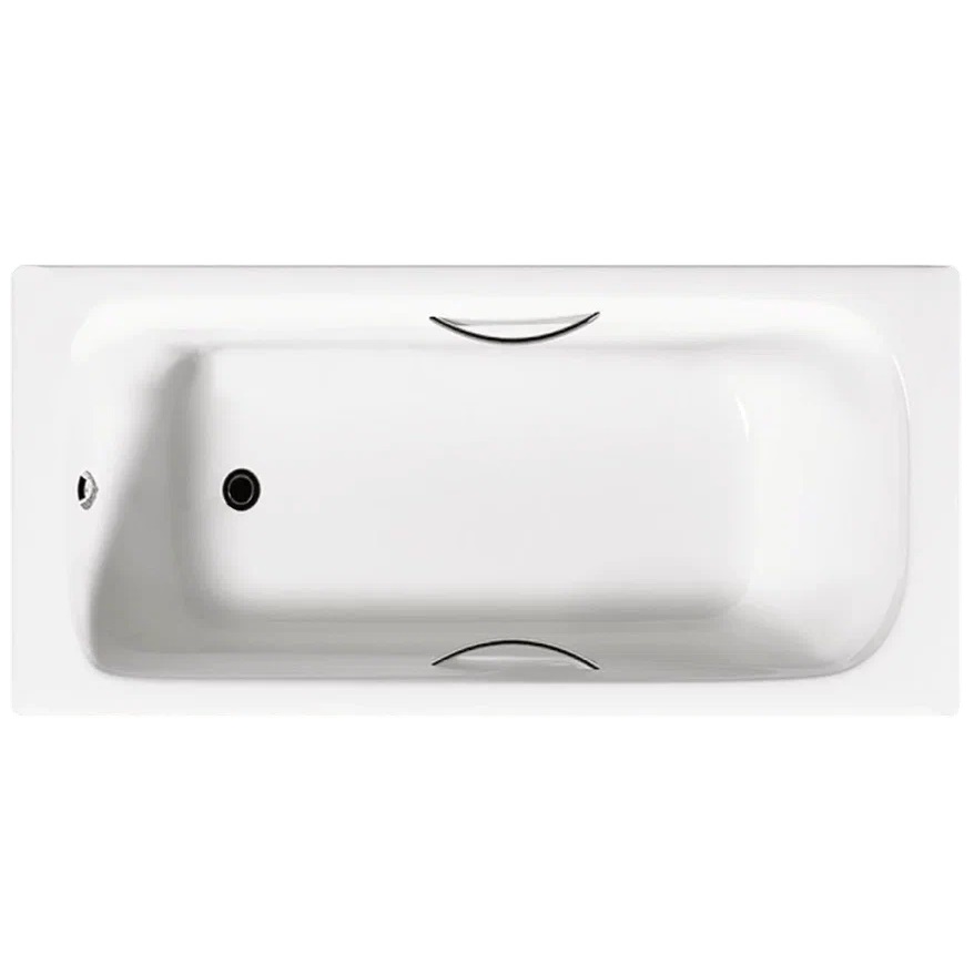 Ванна чугунная Delice Fort DLR230622R 200х85 (белый), встраиваемая с отверстиями под ручки