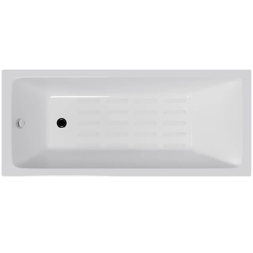 Ванна чугунная Delice Level DLR230602-AS 170х75 (белый), встраиваемая с антискользящим покрытием