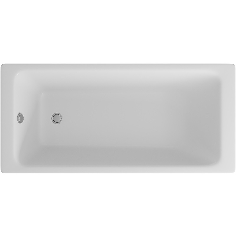 Ванна чугунная Delice Parallel DLR220502 170х80 (белый), встраиваемая